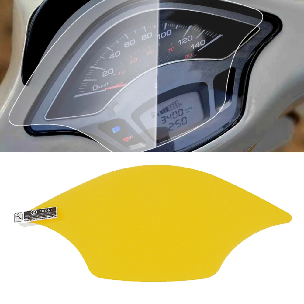 Motorcycle Cluster Protection Dashboard Instrument Speedometer Film Screen - £13.55 GBP