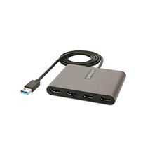 StarTech.com USB 3.0 to Dual HDMI Adapter - 4K &amp; 1080p - External Graphi... - £59.00 GBP