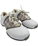 Nike women&#39;s 2013 Air Embellish White/Silver Golf Shoes, Stinger Spikes ... - $18.09