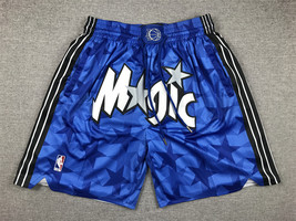 Orlando Magic Blue Classic Mesh Pockets Stitched Shorts - $31.20