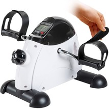 Pedal Exerciser Stationary Under Desk Mini Exercise Bike - Peddler Exerciser Wit - £71.92 GBP
