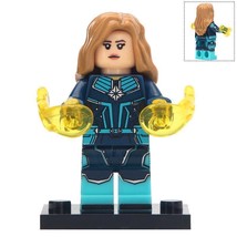 Captain Marvel (Kree Starforce suit) Marvel Superhero Minifigures Toy Gift  - £2.39 GBP