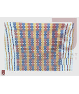 Asante Kente Handwoven Cloth Kente Ghana African Art Cloth Fabric 6 yards - £144.88 GBP