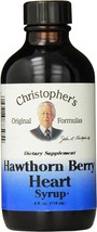 Dr. Christopher&#39;s Original Formulas Hawthorn Berry Heart Syrup, 4 Ounce - £23.08 GBP