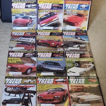 1986 Motor Trend Magazine Vintage Lot Of 12 Full Year Jan-Dec See Pictures - $33.24