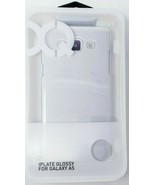 Xqisit Clear Plastic iPlate Glossy Case For Samsung Galaxy A5 Cover White - $7.16