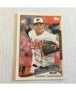 2014 Topps Baltimore Orioles Manny Machado Future Stars Rookie Card #24 - $82.95 MXN
