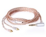 8-core braid balanced Audio Cable For Audiofly AF120 AF140 AF160 AF180 A... - £17.29 GBP