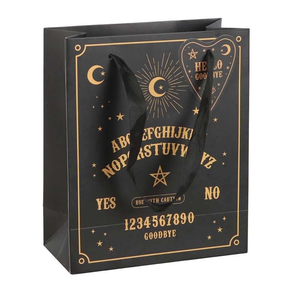 23cm Medium Black Talking Board Gift Bag Item image 2
