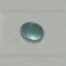 Natural Aquamarine Oval Cabochon 13X9.3mm Carolina Blue Color SI2 Clarity Loose  - £731.01 GBP