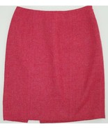 Linda Allard Ellen Tracy Pink 100% Wool Skirt Size 8 Petite 8P Lined Rea... - £18.84 GBP