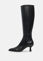 Dolce Vita women auggie knee-high heeled boot Black Leather - $123.00