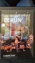 LOU REED - BERLIN  2008 EUROPEAN TOUR CONCERT TOUR ITINERARY - £58.47 GBP