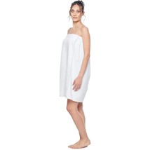 Bath Wrap Towels for Women Adjustable Shower Spa Hotel Bath Towel S/M White - £17.44 GBP
