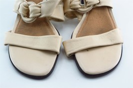 Rockport Size 6 M Beige Slides Leather Women Sandal Shoes - £15.78 GBP
