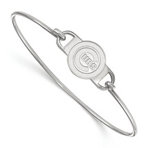 SS MLB  Chicago Cubs Small Ctr Wire Bangle - £63.64 GBP