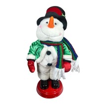 Gemmy Christmas Spinning Dancing Snowman Shake Your Groove Thing Animate... - €42,58 EUR