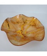 Vintage Compote Candy Dish Handmade ART 8 Inch w/ Display Hook - $16.83