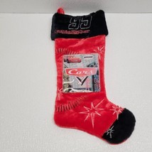 Lightning McQueen #95 I Am Speed Cars Soft Christmas Stocking Red Black 18&quot; - £14.78 GBP