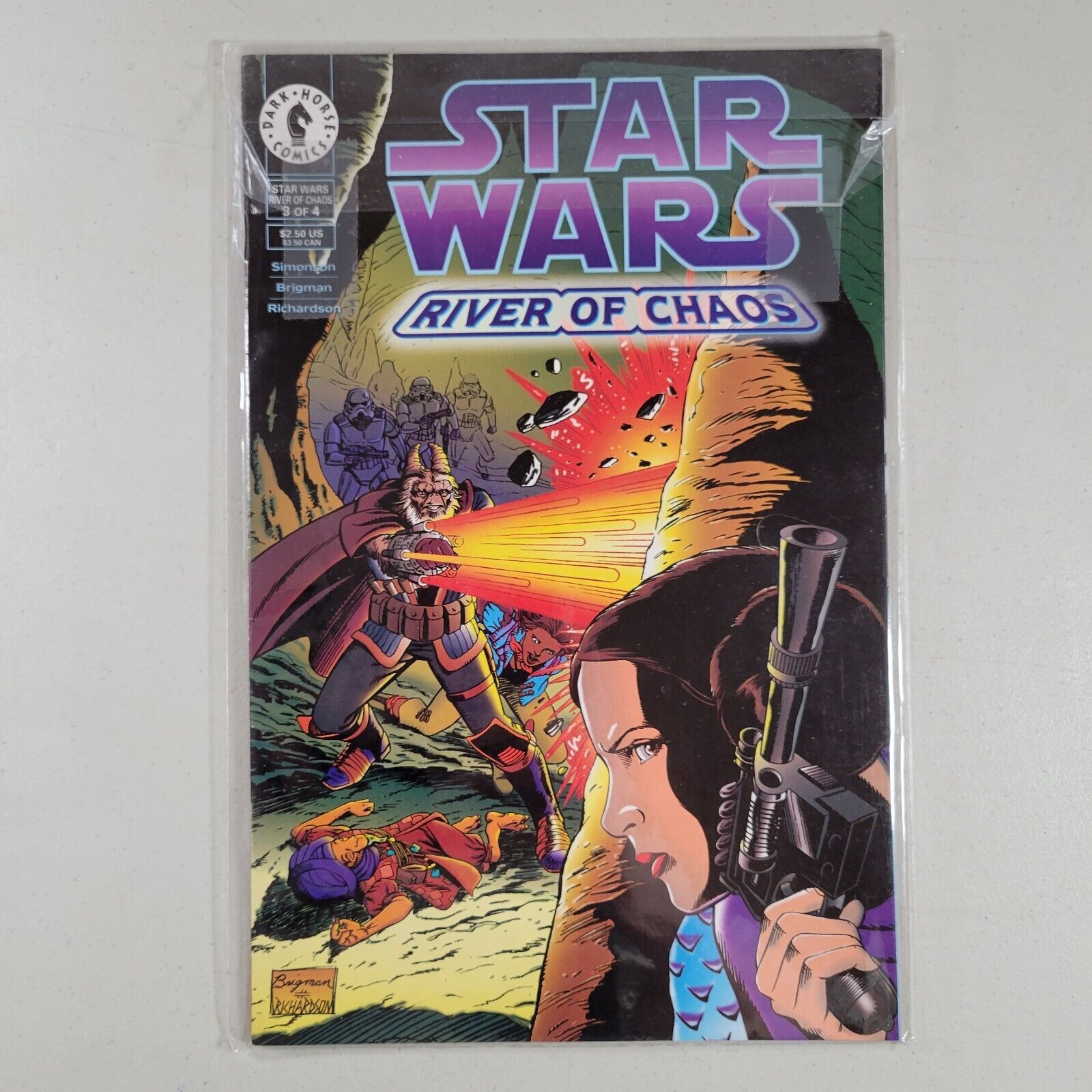 Star Wars River Of Chaos #3 Dark Horse Comic Book #3 Of 4 1995 - $8.99
