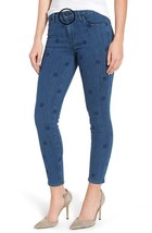 J BRAND Womens Jeans Capri Skinny Fit Casual Soft Blue Size Size 27W JB001572 - £69.76 GBP