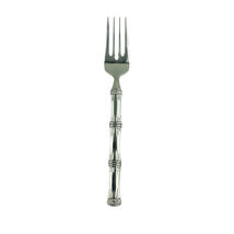 Cuisinart Bamboo Salad Fork 7” Stainless 18/10 Glossy Flatware Replacement - $234.25 MXN