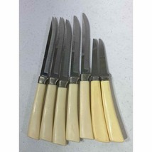 Vintage Kitchen Knives Mixed Lot of 7 Steak Pairing READ - £11.83 GBP