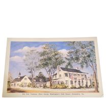 Postcard Old Club Teahouse Restaurant Alexandria Virginia Vintage Unposted - $2.97