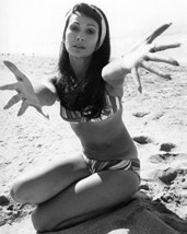 Barbara Luna Hawaii Five-O Portrait In Bikini On Beach 16X20 Canvas Giclee - £56.25 GBP