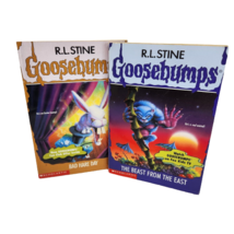 R.L Stine Goosebumps # 41 # 43 Night Beast From East Book Childrens Paperback - £18.67 GBP