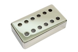 Humbucker Pickup cover Double Row 6x6 Nickel plated nickel silver 49mm - $18.32
