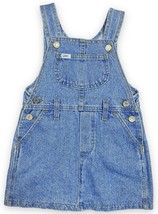 Vintage Lee Jeans Girl’s Denim Jean Jumper Dress Pinafore USA Made Size ... - £15.15 GBP