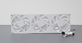 NZXT F360 RGB Core 360mm Single-Frame Fan Unit White RF-U36HF-W1 image 3