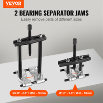 VEVOR Bearing Puller Kit 14-Piece, 5 Ton Bearing Separator, Pinion Wheel... - £38.46 GBP