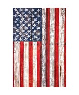 Toland Home Garden 1010383 American Fence Patriotic Flag 28x40 Inch Doub... - £24.22 GBP