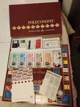 Vintage Poleconomy Board Game Rare Waddingtons Finance Game Of Canada Co... - $36.73