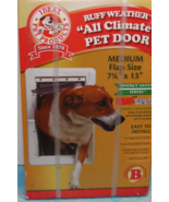 Ideal Pet Products Ruff-Weather Pet Door with Telescoping Frame Medium  - $35.00