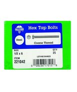 Hillman 1/2 in. Dia. x 6 in. L Zinc Plated Steel Hex Tap Bolt 25 pk - €39,15 EUR