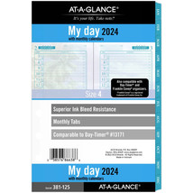 AT-A-GLANCE 2024 Seascapes Daily Monthly Planner One Page Per Day Refill - £43.62 GBP