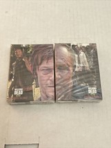 Set of 2 AMC The Walking Dead Boxes of Playing Cards Merle &amp; Daryl Dixon Sealed - £7.58 GBP