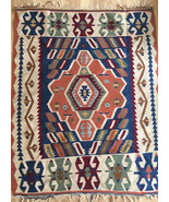 Handmade Wool Jute Saddle Blanket / Rug 48”x37” - £393.30 GBP