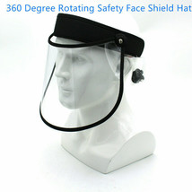 2 PCS Flip up Face Visor, Full Face Splash Protective Shield Clear Anti-Virus. - £9.66 GBP