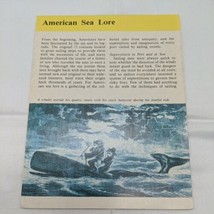 1979 Panarizon American Sea Lore Flying Dutchman Pirates Moby Dick - £3.91 GBP