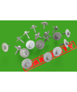 OEM Mercedes undercarriage under shield hardware bolts screws 8 mm set l... - $47.96 CAD