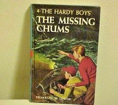 Childrens HC Book The Hardy Boys Series Missing Chums by Franklin Dixon Mystery - £7.72 GBP