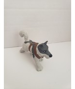 GI Joe Dog Husky Rescue Action Figure Grey White Brown Harness  - $20.50 CAD