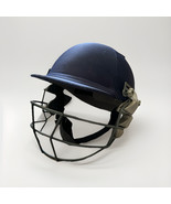 NEW OPEN BOX X-Small Junior Shrey Navy Blue Cricket Helmet with Steel Fa... - $34.64