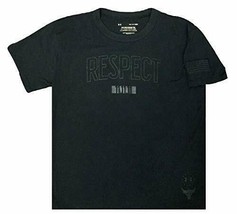 Under Armour Womens Project Rock Respect Shirt Med 1345570-001 - $35.00