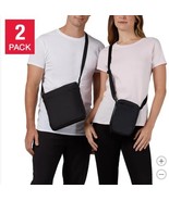 32 Degrees Womens Mens Crossbody Bag Black 2-Pack Water-Resistant Pocket... - $883.99 MXN