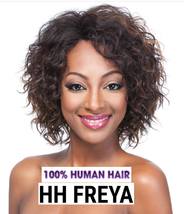 It&#39;s A Wig Cap Weave WIG- Hh Freya Side Part Real Human Hair - £39.37 GBP